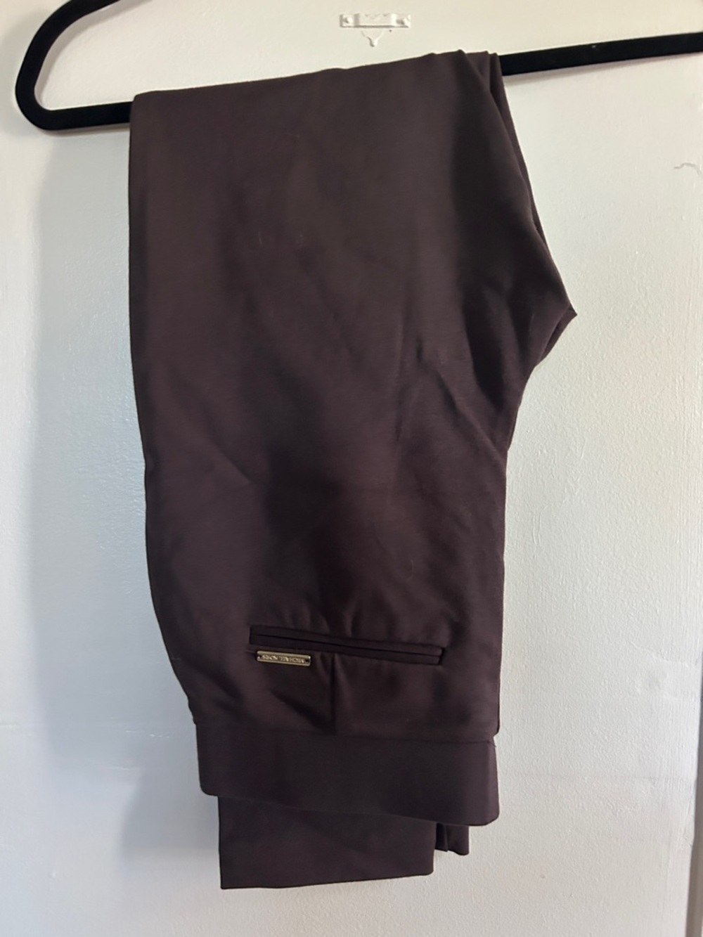 Michael Kors Men's Dark Brown Dress Pants